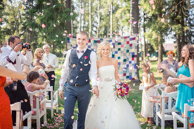 церемония бракосочетания, Анна и Александр: свадьба в стиле настольной игры Диксит