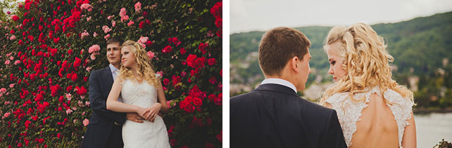 Оксана и Павел: свадьба для двоих на озере Комо, фотосессия жениха и невесты