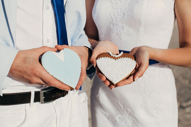 свадьба для двоих на Санторини, детали декора