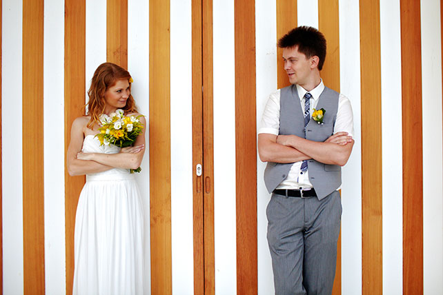 свадьба для двоих в Словении, жених и невеста