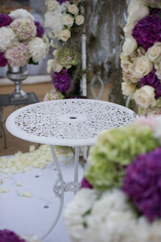 свадьба города мира, декор церемонии