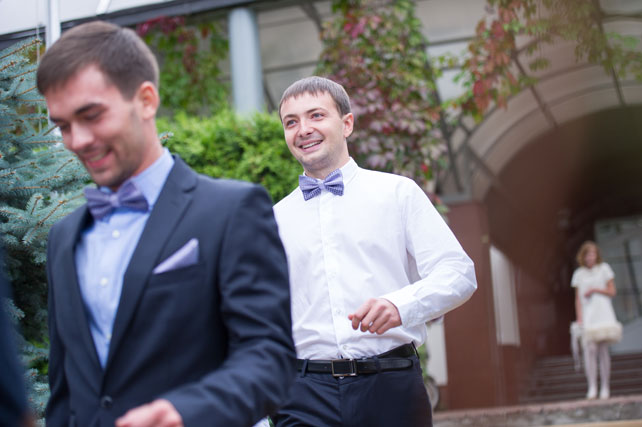 свадьба города мира, церемония