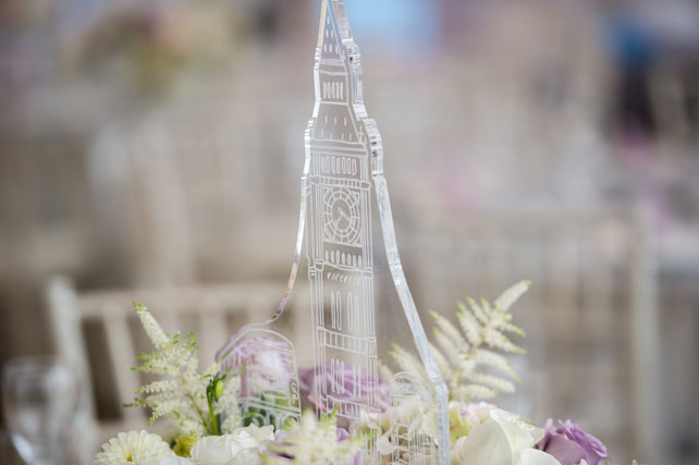 свадьба города мира, декор столов