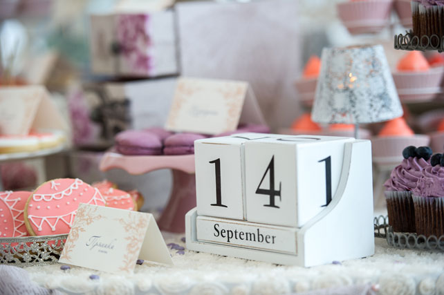 свадьба города мира, сладкий стол