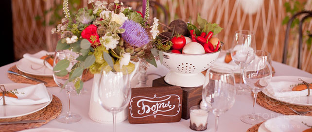 Максим и Юля: свадебно-гастрономический мюзикл Кухня, наименование свадебных столов