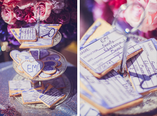 фотографии со свадьбы Марата Башарова, свадебное печенье