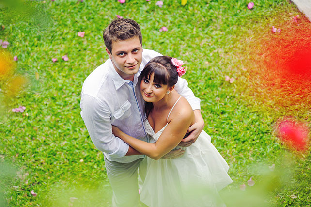 свадьба на Бали, жених и невеста