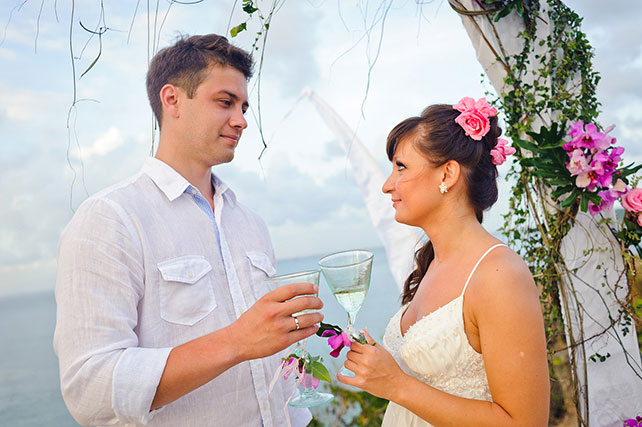 свадьба на Бали, свадебный обряд