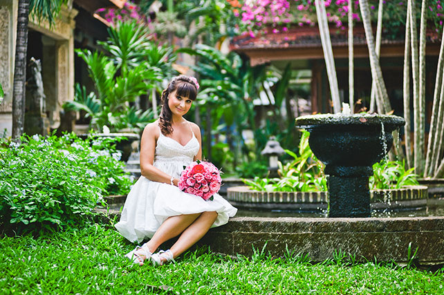 свадьба на Бали, образ невесты