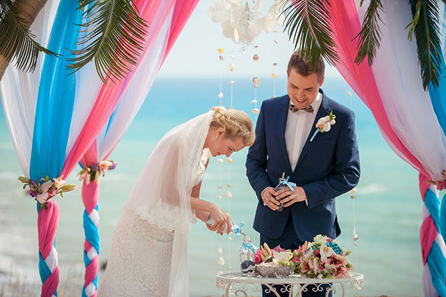 Свадьба на Кипре, клятва невесты