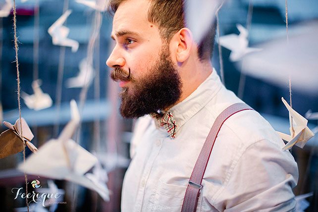 Свадьба для двоих на крыше, образ жениха