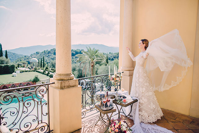 Свадьба на лазурном берегу Франции, утро невесты