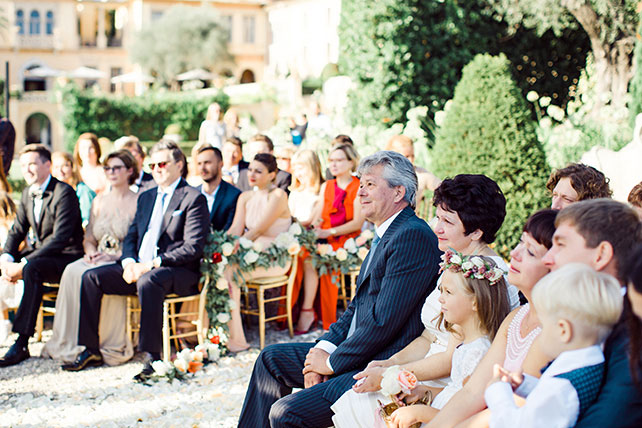 Свадьба на лазурном берегу Франции, церемония бракосочетания