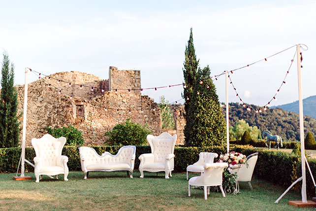 Свадьба на лазурном берегу Франции, лаунж зона на свадьбе