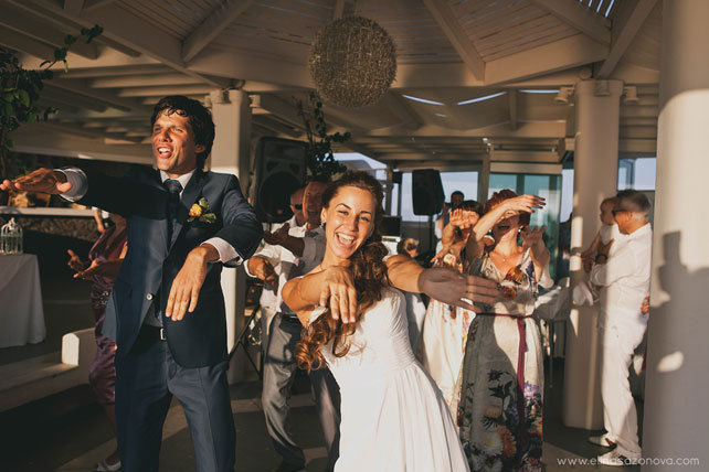 Свадьба на Санторини, танцы