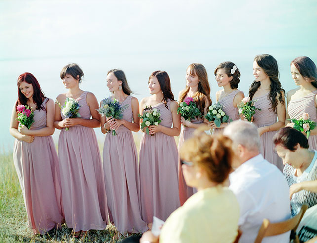 современная свадьба, подружки невесты