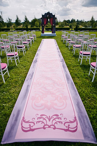 свадьба по фильму, место церемонии