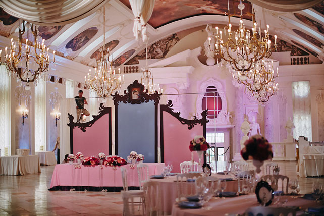 свадьба по фильму, место торжества