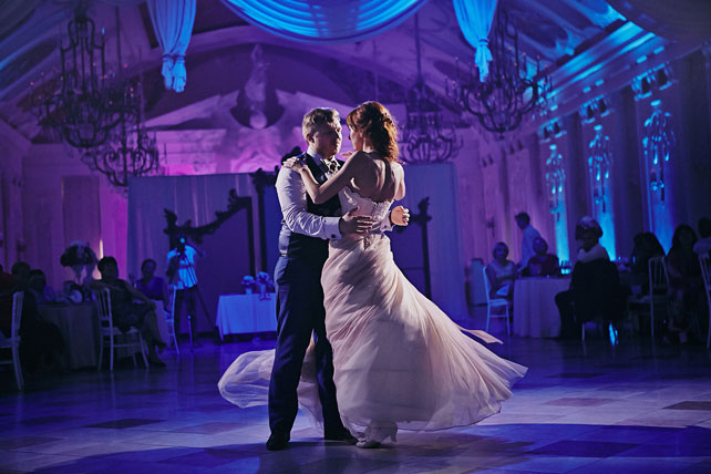 свадьба по фильму, танец молодоженов