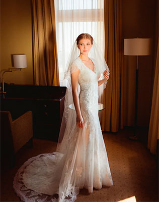 свадьба путешественников, образ невесты