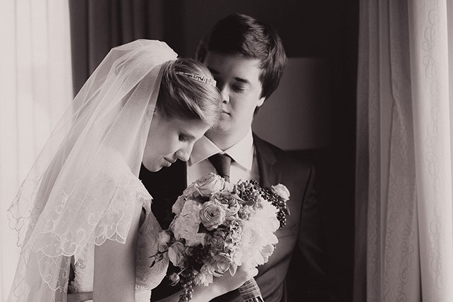 свадьба путешественников, жених и невеста