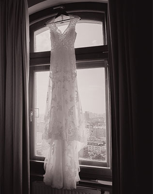 свадьба путешественников, платье невесты