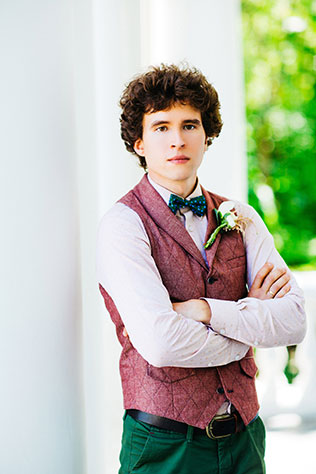 Свадьба с хаски, фото жениха