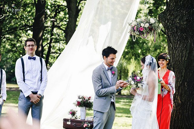 Свадьба «Путешествия», церемония бракосочетания