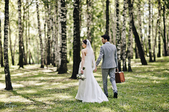 Свадьба «Путешествия», жених и невеста