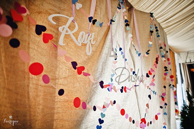 Свадьба «Путешествия», гирлянды