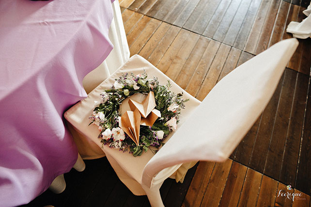 Свадьба «Путешествия», бумажные самолетики