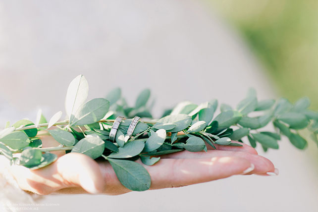 свадьба в нежных тонах, розовый и бирюзовый, кольца