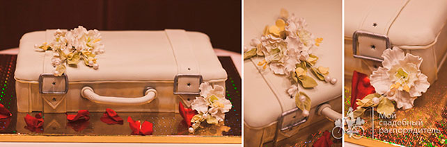 свадьба с самолетами, свадебный торт