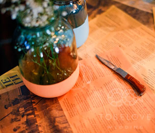 тематическая свадьба стройка, закуски