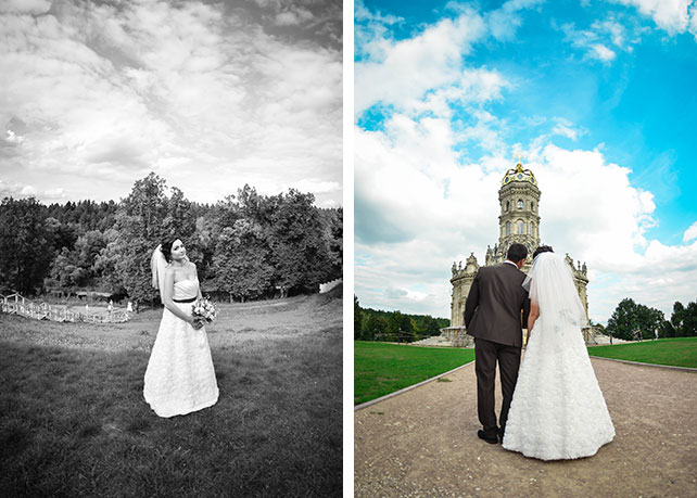 Свадьба в зелёном цвете своими руками, фотосессия молодожёнов