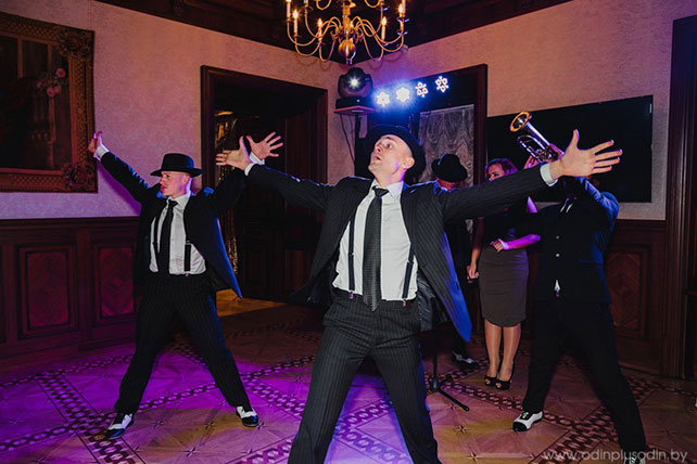 Осенняя свадьба в английском стиле, развлекательная программа