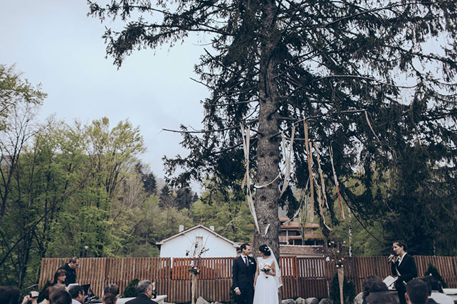 церемония бракосочетания