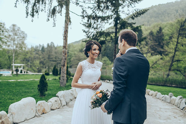 встреча жениха и невесты