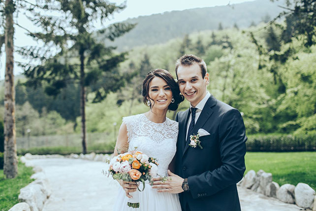 портрет жениха и невесты