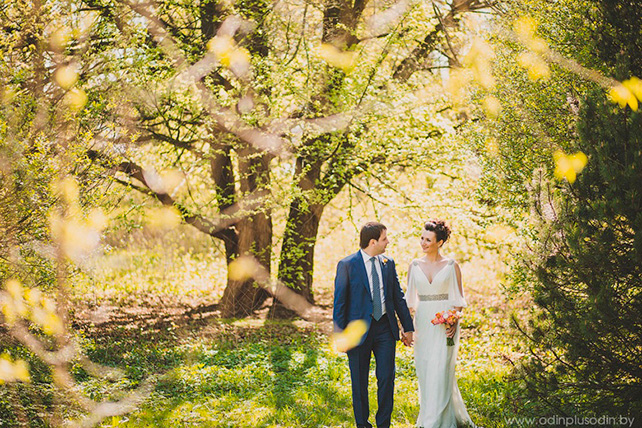 свадьба в духе старины, фотосессия жениха и невесты