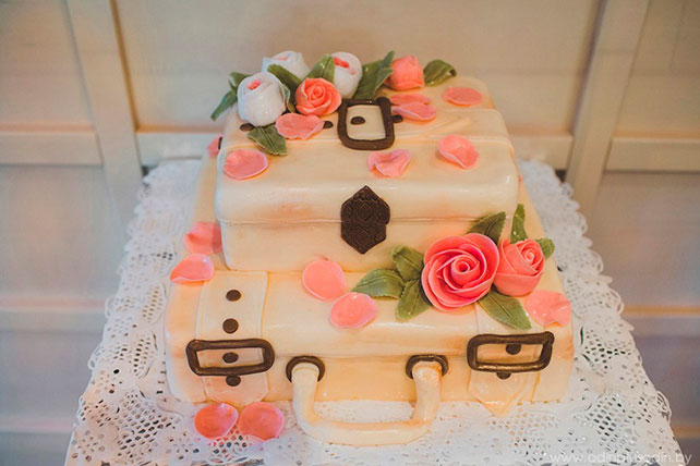 свадьба в духе старины, свадебный торт