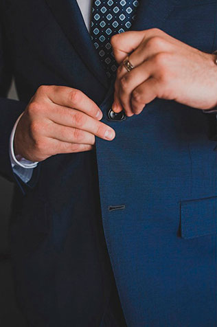 свадьба в духе старины, образ жениха