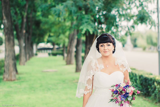 Свадьба в европейском стиле, образ невесты