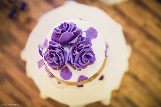 Свадьба в европейском стиле, свадебный торт