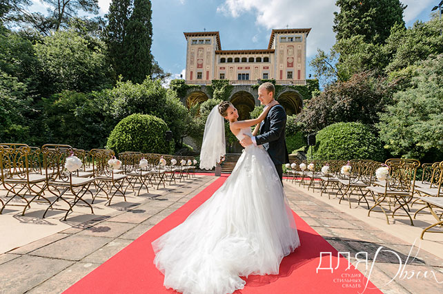 Великолепная свадьба в Испании: Мария и Денис, место церемонии, фотография на месте церемонии бракосочетания