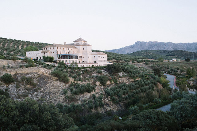 свадьба в испанском замке, отель-замок