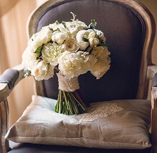 свадьба в Италии, букет невесты
