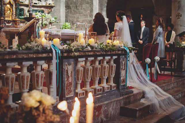 Свадьба в Италии, венчание