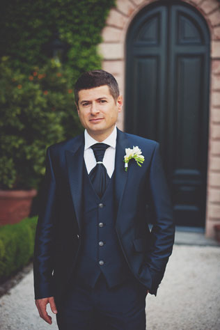 Свадьба в Италии, образ жениха