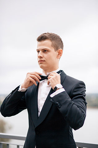 Свадьба Александра и Александры в итальянском стиле, образ жениха